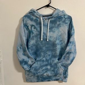 Ocean Blue Tie Dye Hoodies
